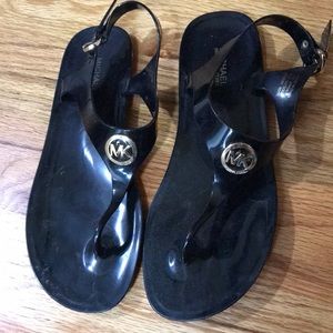 (Sold) MK rubber sandals
